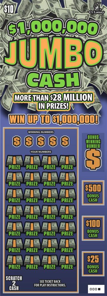 $1,000,000 JUMBO CASH image